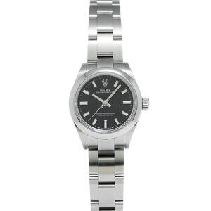 ROLEX Oyster Perpetual 28 276200 Random serial Bright Black/Noir Ladies Watc...